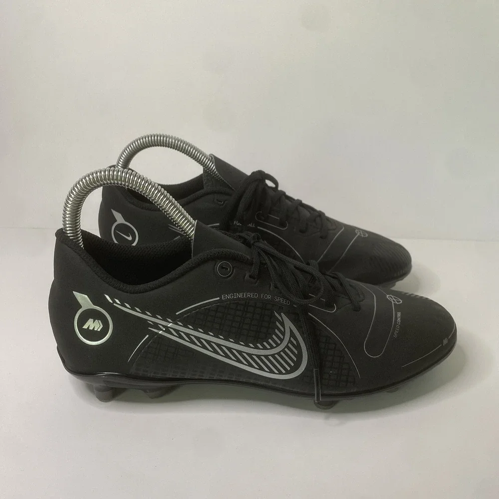 Nike Mercurial Vapor 14 Club FG Soccer Cleats Black Mens 7. wmn 8.5 DJ2903-007‎